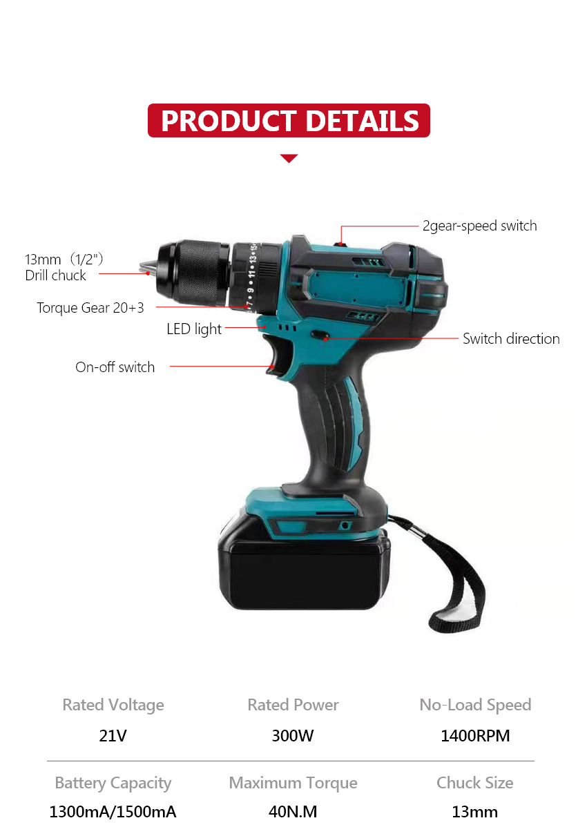 Lithium Drill