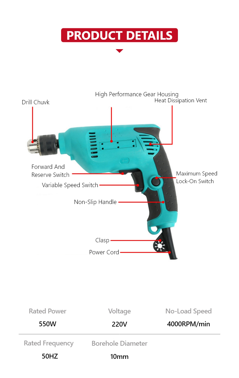 Corded Impact Drill Sets
