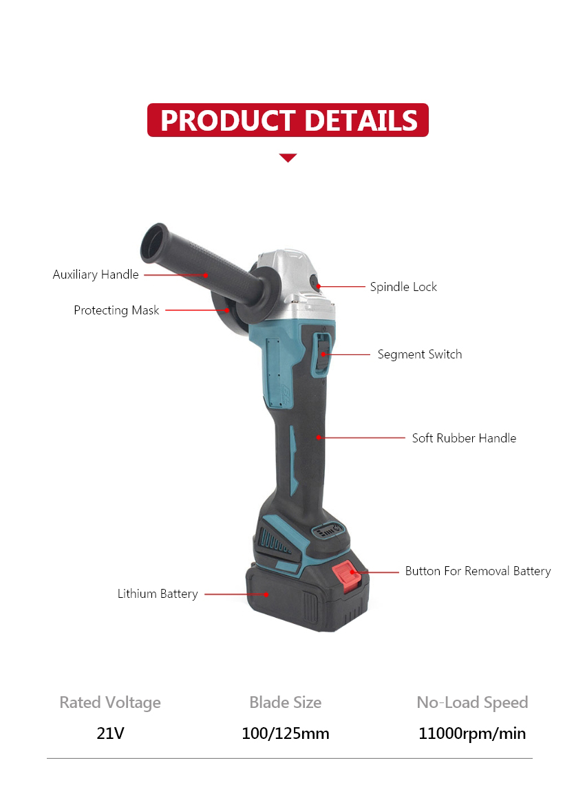 Cordless Angle Grinder