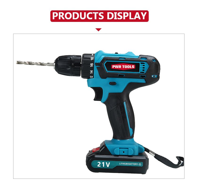 21V Lithium Electric Drill