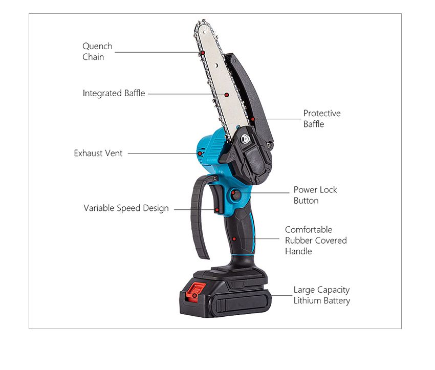 21V Lithium Chain Saw