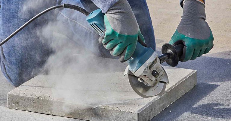 angle grinder for cutting concrete