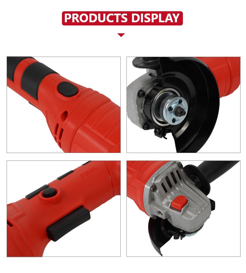 21V 100mm Cordless Angle Grinder