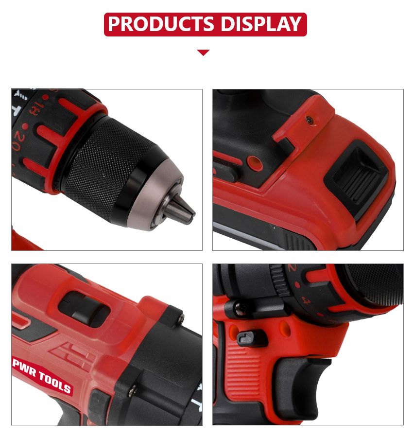 21V 35N•m Cordless Impact Drill