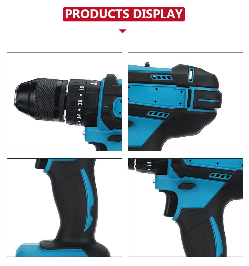 21V 52N·m Cordless Impact Drill