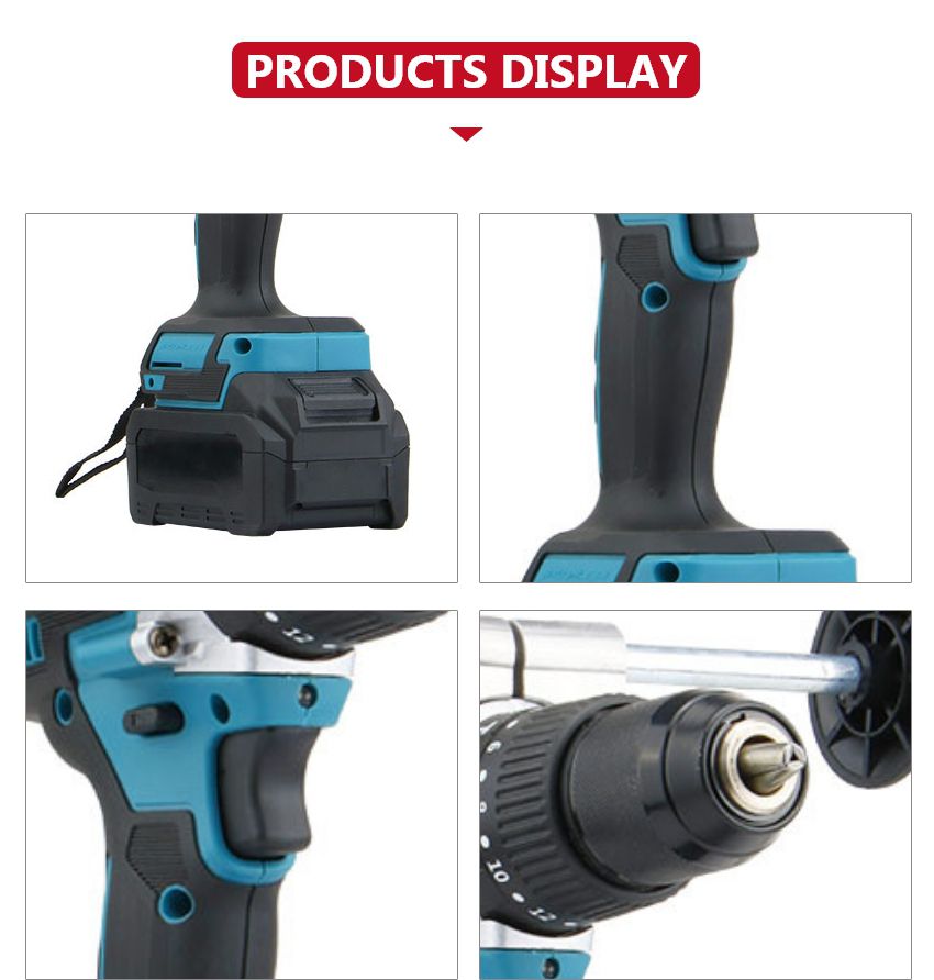 21V 52N·m Cordless Impact Drill P10140