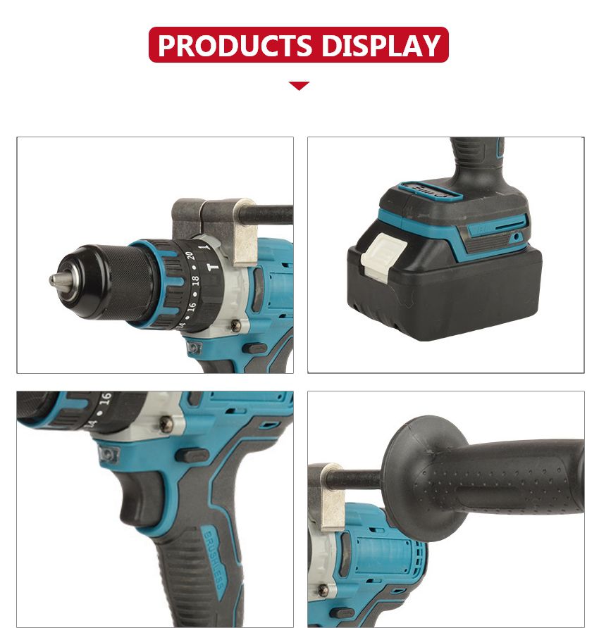 21V 52N·m Cordless Impact Drill P10146