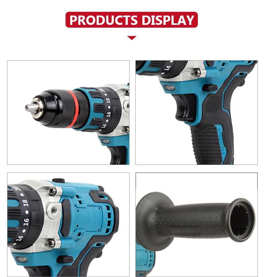 21V 52N·m Cordless Impact Drill P10147