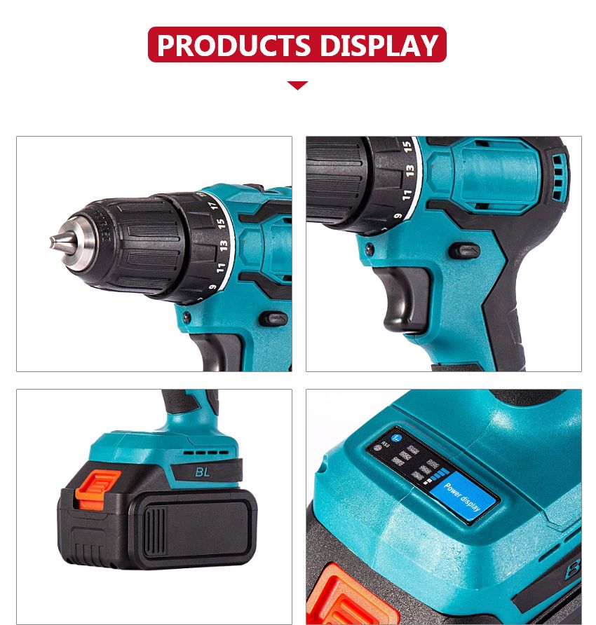 21V 50N·m Cordless Drill P10148