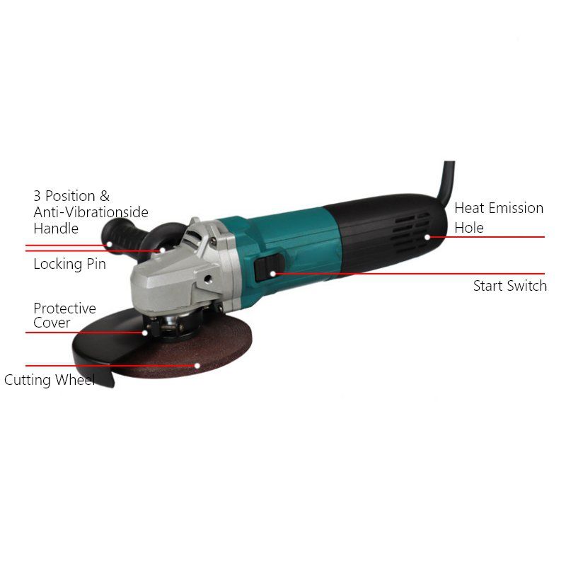 150mm Corded Angle Grinder