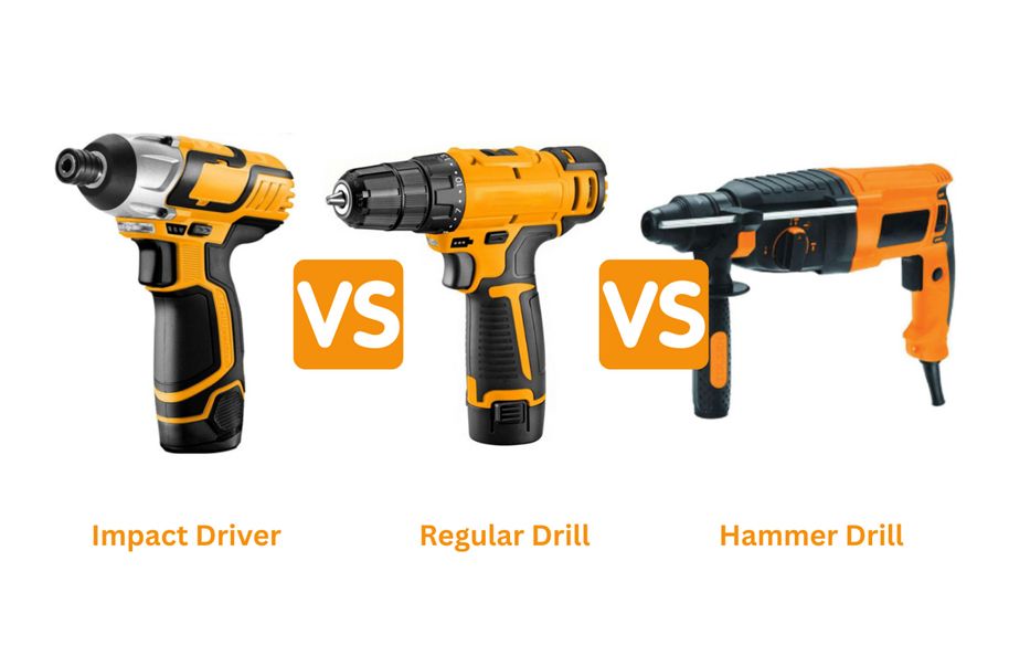Drill or Impact Drill or Hammer Drill? Your Ultimate Guide!