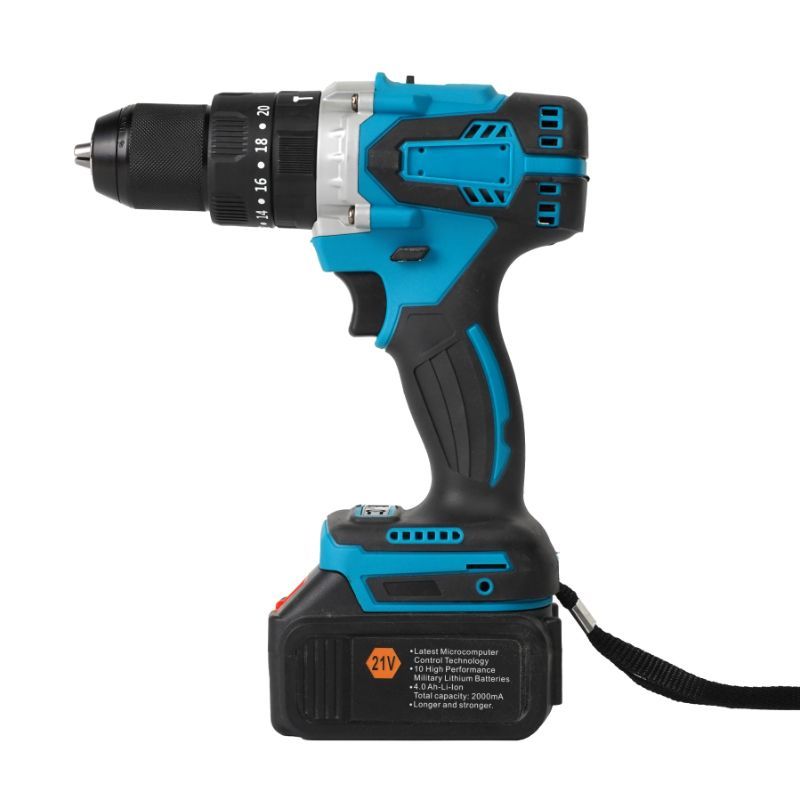 21V 65N·m Brushless Cordless Impact Drill P10116